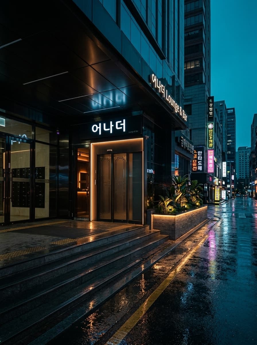 강남 어나더 건물 외관 — 강남대로 354 혜천빌딩